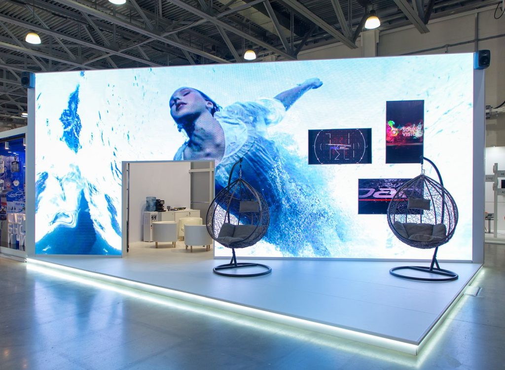 نورپردازی غرفه 